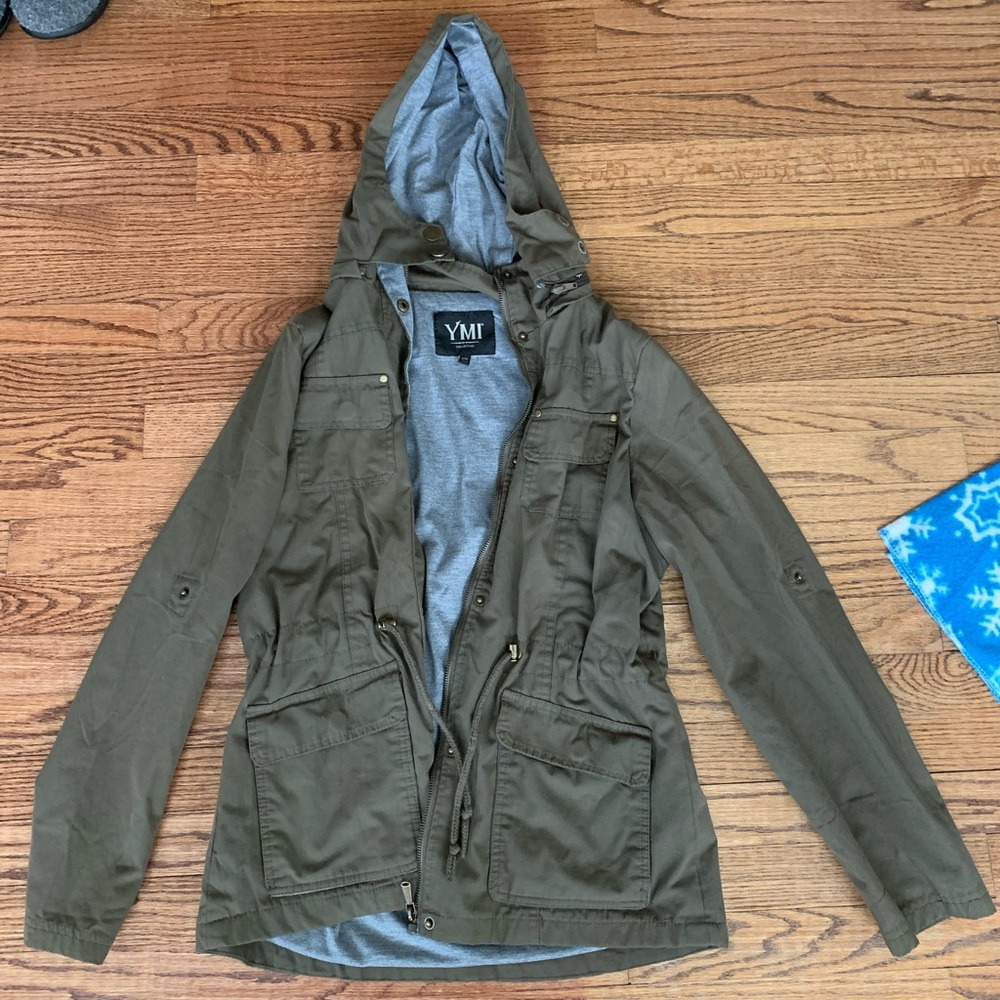Army green fall/spring jacket